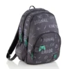 Mochila triple Oslo Game Over reciclada 28x16,5x41cm