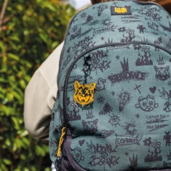 Mochila triple Oslo Not Boring reciclado 28x16,5x41cm