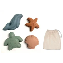 Moldes para arena Sea con bolsa