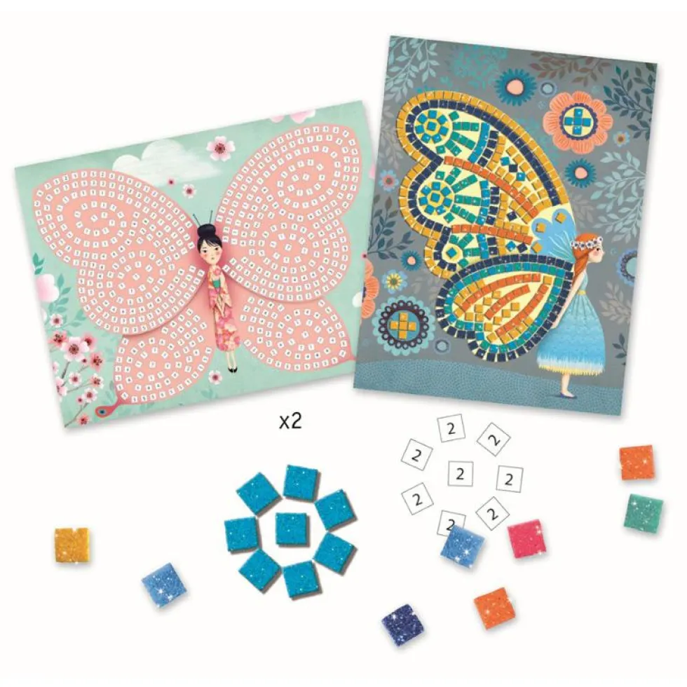 Mosaicos mariposas