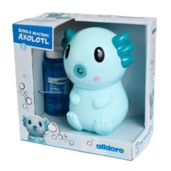 Máquina de pompas ajolote con repuesto 100ml
