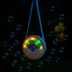 Máquina de pompas Rainbow con botella de 100ml.