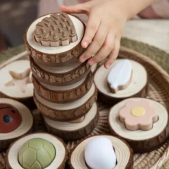 Nature feel and find juego de memoria madera 24 pzas.