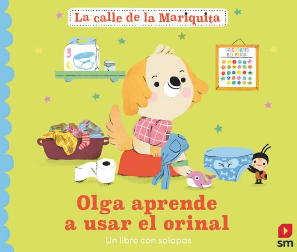 Olga aprende a usar el orinal