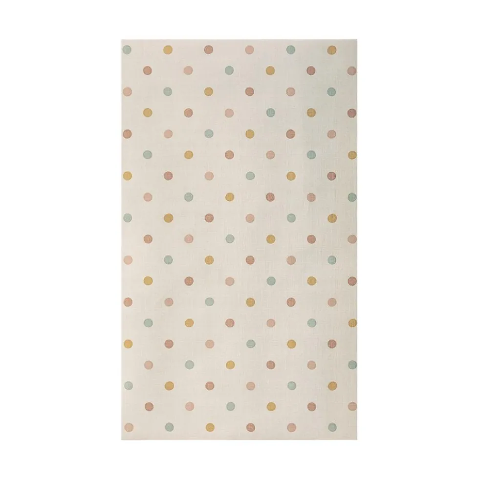 Papel de regalo puntos de colores 10 metros x 55cm. Maileg