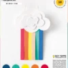 Papel foam 20X29cm. 10 colores Folia