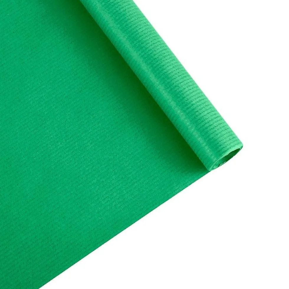 Papel Kraft verde rollo 50x1m