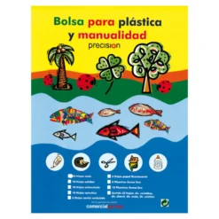Papel seda 32x24cm. 10 láminas de colores