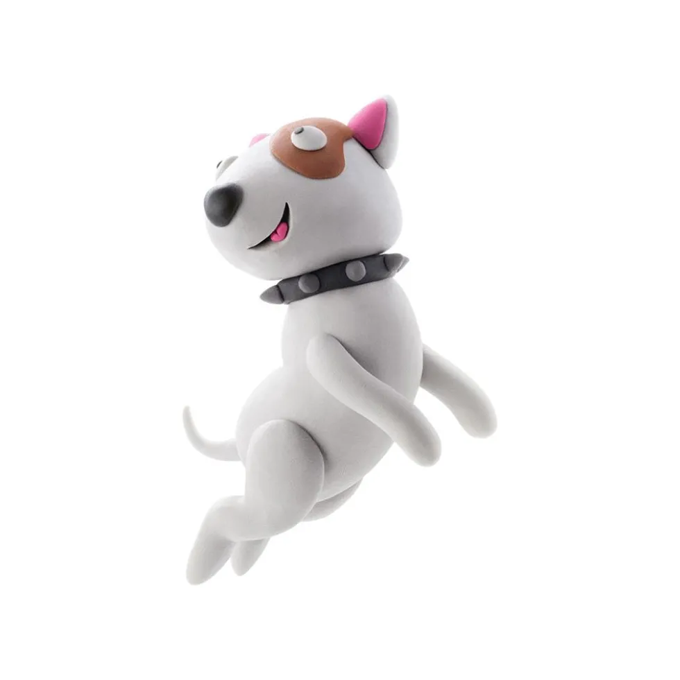 Pasta de modelar Hey Clay perro bull terrier
