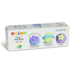Pasta de modelar set 3 colores pastel 100gr.