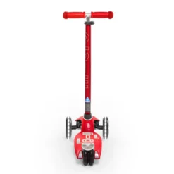 Patinete Maxi Micro Deluxe LED rojo