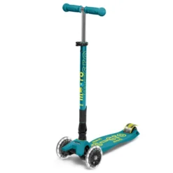 Patinete Maxi Micro Deluxe plegable turquesa