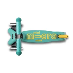Patinete Mini Micro Deluxe Eco Led menta