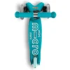Patinete mini Micro deluxe Led aqua