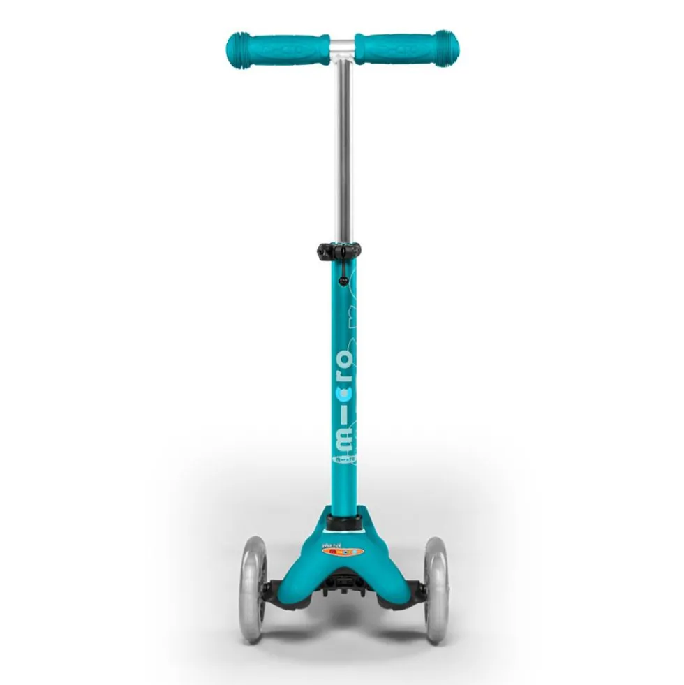 Patinete mini Micro deluxe Led aqua