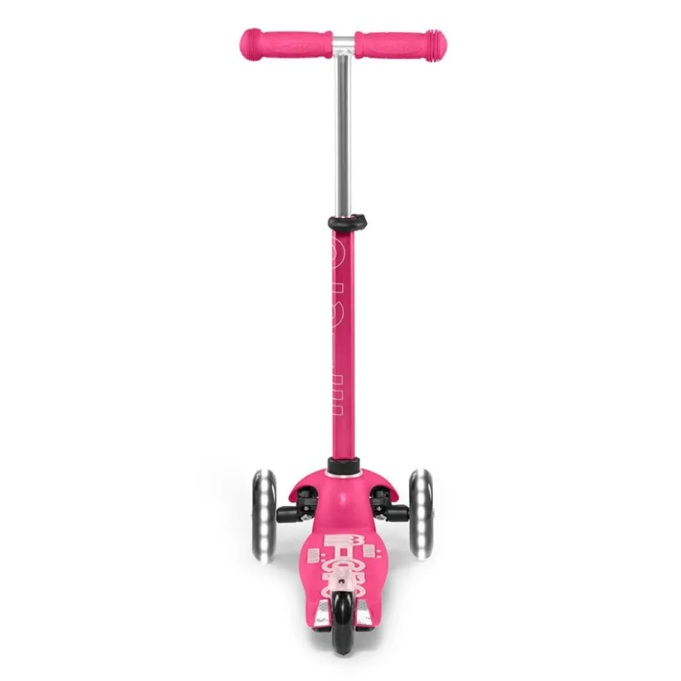 Patinete Mini Micro Deluxe LED rosa