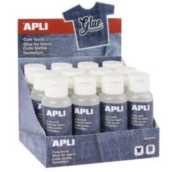 Pegamento cola textil 80ml. Apli