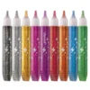 Pegamento con purpurina set 9 colores