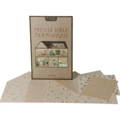 Pegatinas papel de pared para casa ratoncitos Maileg. No removibles