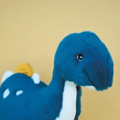 Peluche dinosaurio azul 40cm con texturas Histoire d´Ours