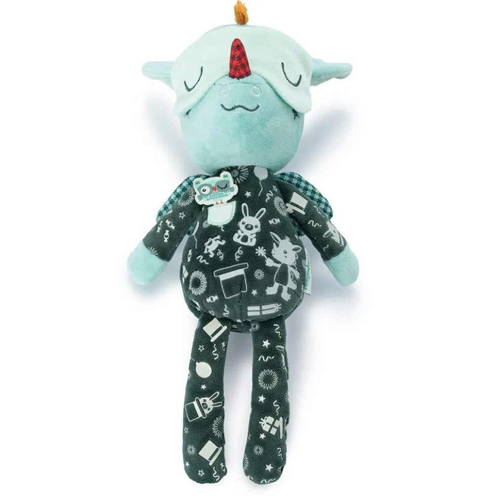 Peluche dragón Joe brilla en la oscuridad