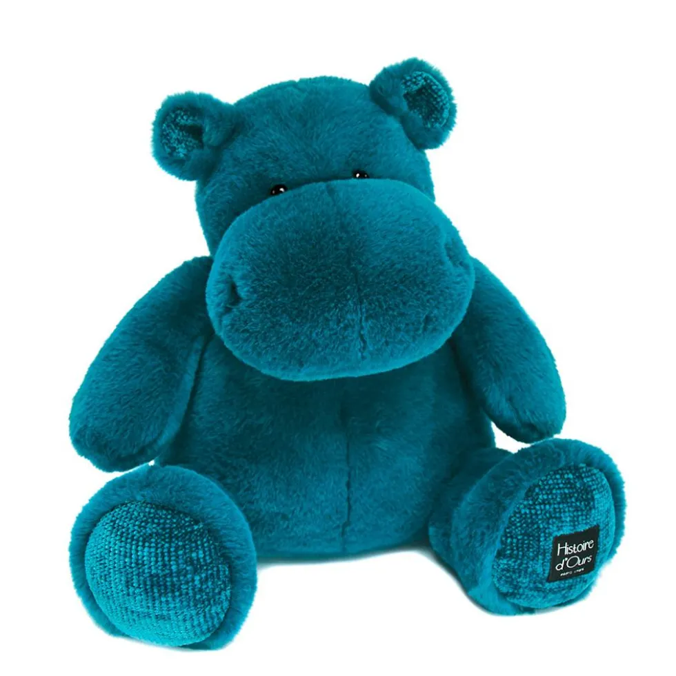 Peluche hipopótamo azul 40cm Histoire d´Ours