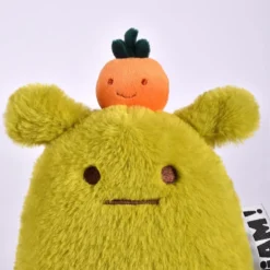 Peluche naranja verde 40cm Miam Laurent Jade
