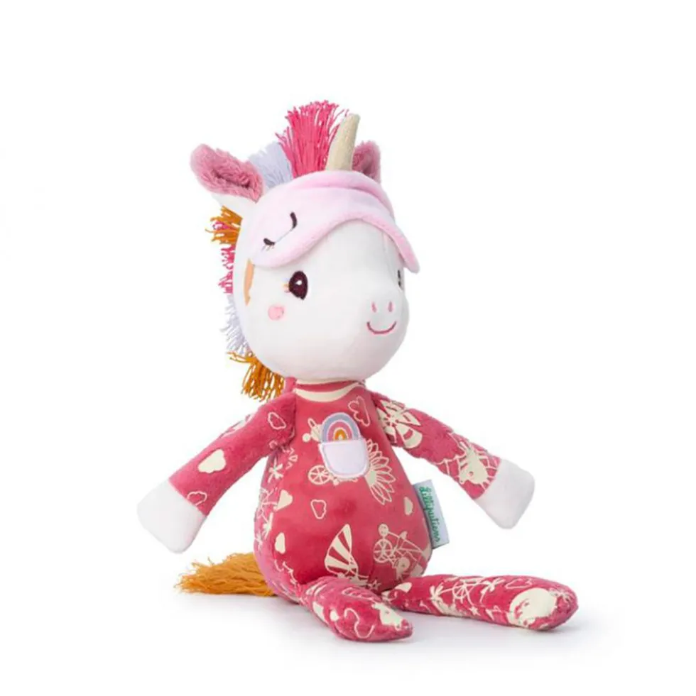 Peluche unicornio Lena brilla en la oscuridad