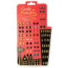 Pendientes adhesivos superhéroes - 30 pares