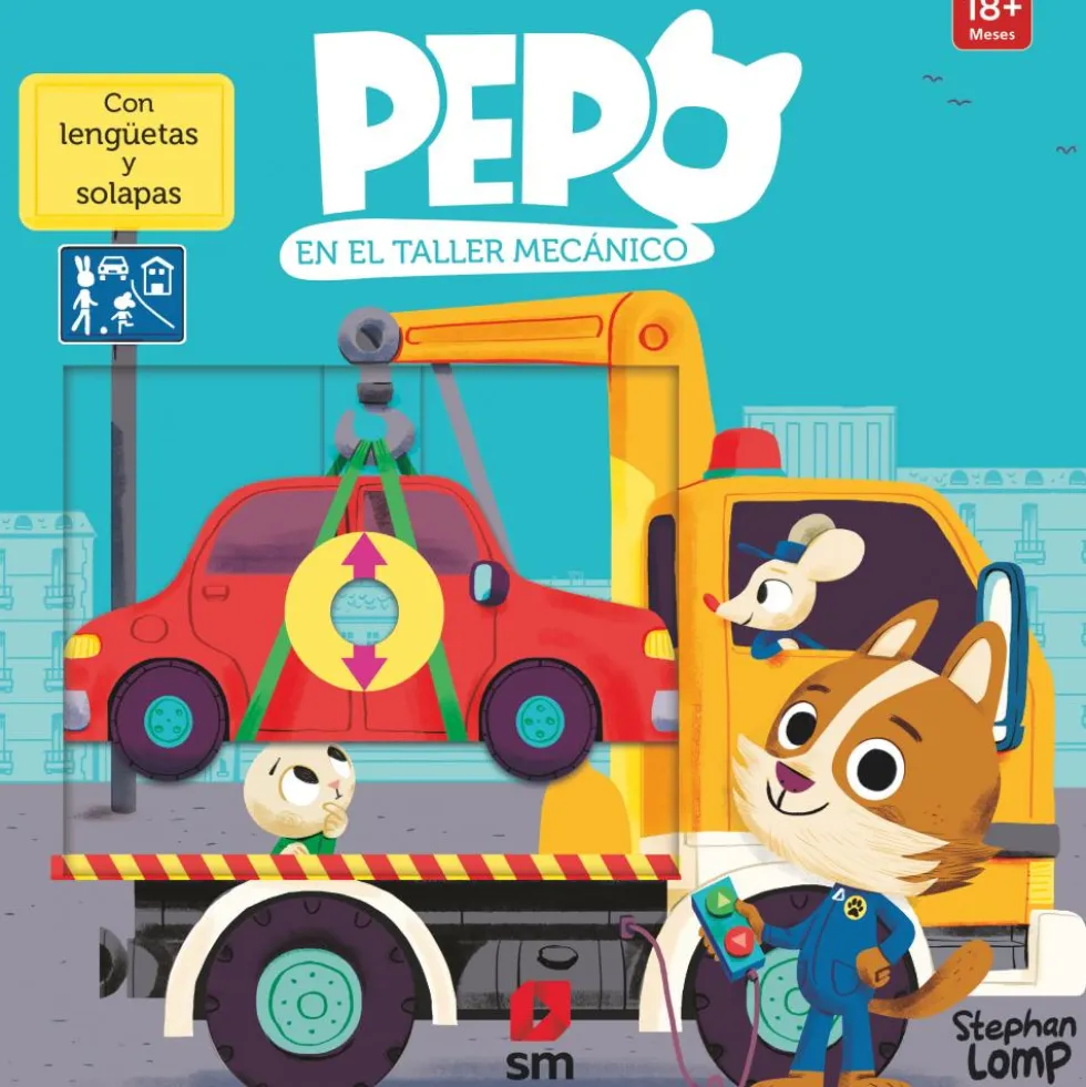 Pepo en el taller mecánico