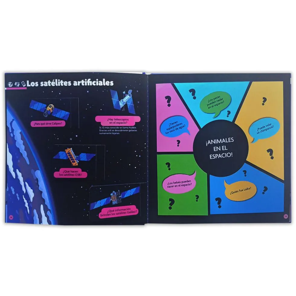 Pequeños curiosos: El libro del Espacio