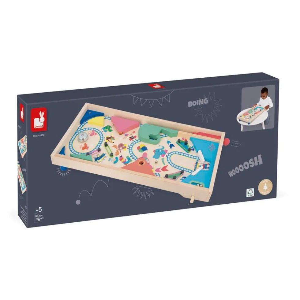 Pinball de mesa 29,5x57,5x8,5cm