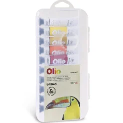 Pintura óleo 10 colores 18ml. Primo