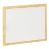 Pizarra blanca 60x90cm. con marco de madera
