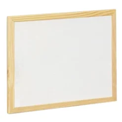 Pizarra blanca 60x90cm. con marco de madera