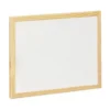 Pizarra blanca 60x40cm. con marco de madera