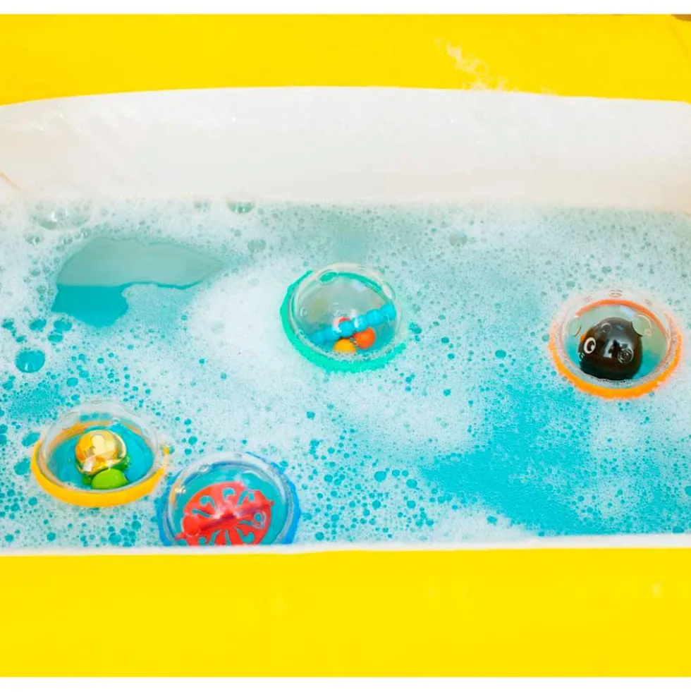Pompas flotantes de animalitos para el baño 2 unidades
