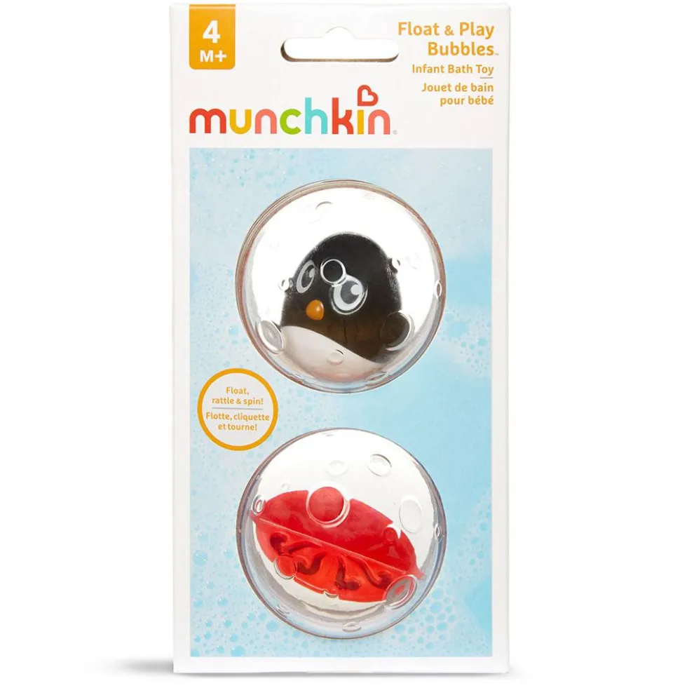 Pompas flotantes de animalitos para el baño 2 unidades