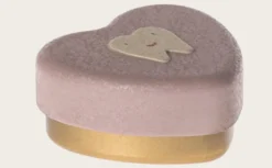 Portadientes de metal forma corazón brezo Maileg