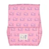 Portamerienda Milan 460 rosa ballenas 20x15x27cm
