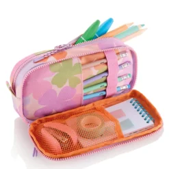 Portatodo doble organizador Acuarela reciclado 21x7x11cm