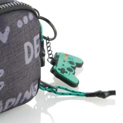 Portatodo doble organizador Game Over reciclado 21x7x11cm