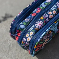Portatodo triple organizador Spring Down reciclado 21x7x9cm