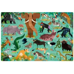 Puzzle animales de África 126 piezas
