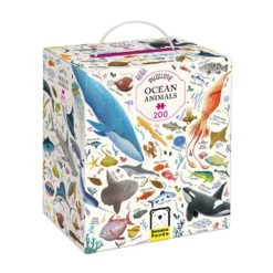 Puzzle animales del océano 200 piezas Puzzlove