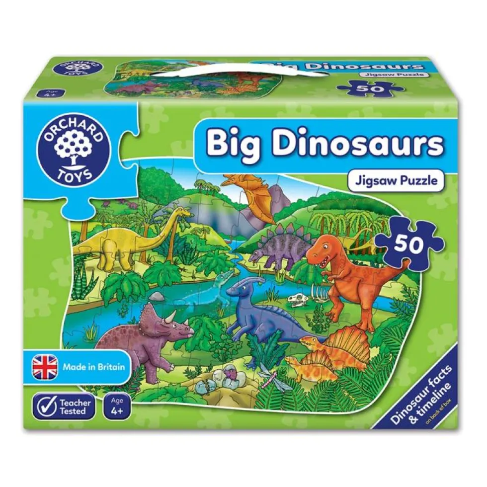 Puzzle big dinosaurs 50 piezas