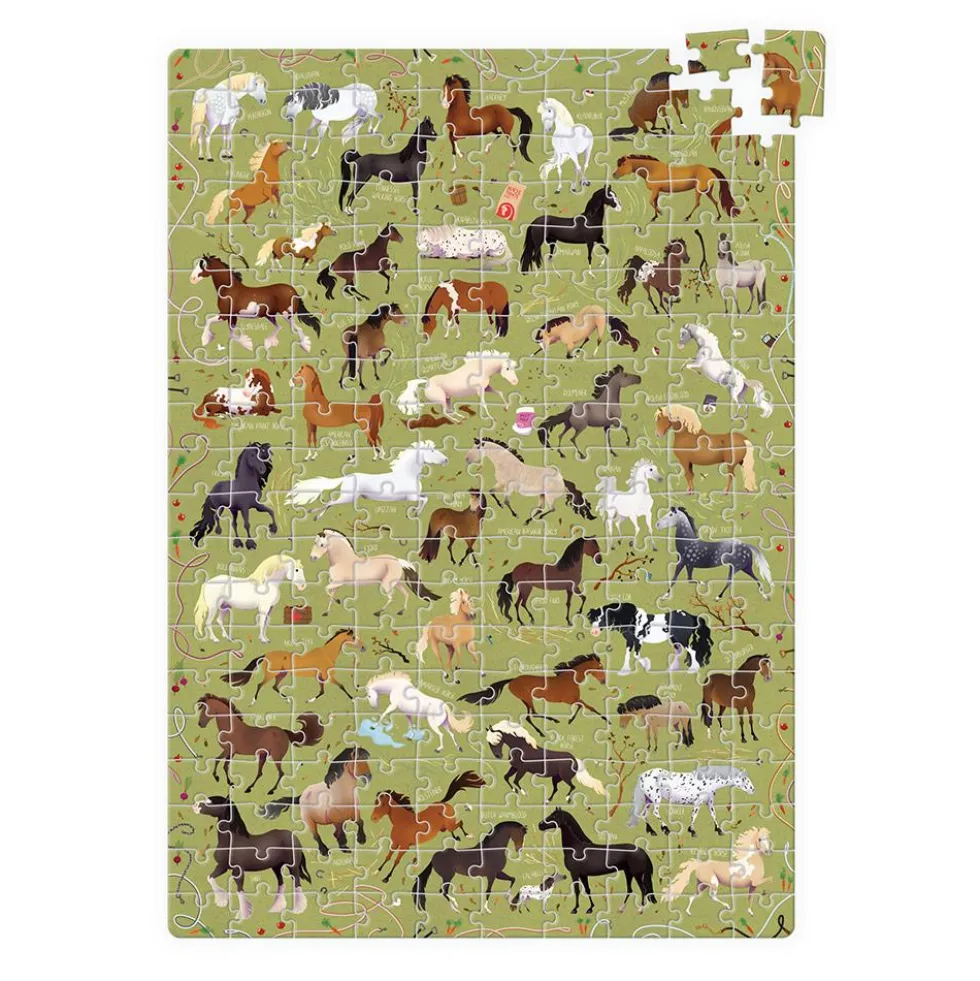 Puzzle caballos 200 piezas Puzzlove