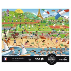 Puzzle Deportes de verano 200 piezas