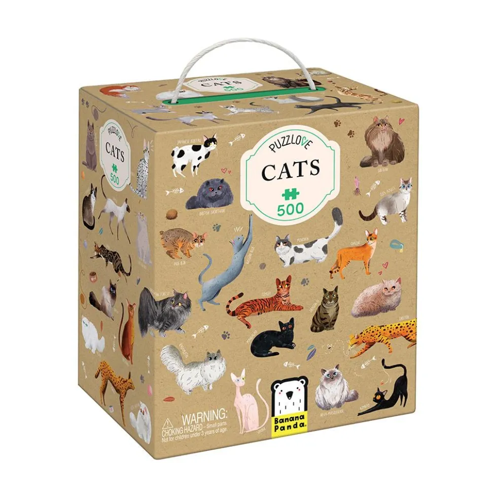 Puzzle gatos 500 piezas Puzzlove
