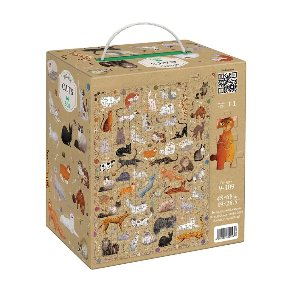 Puzzle gatos 500 piezas Puzzlove